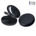 Round Plastic Compact Case with Mirror